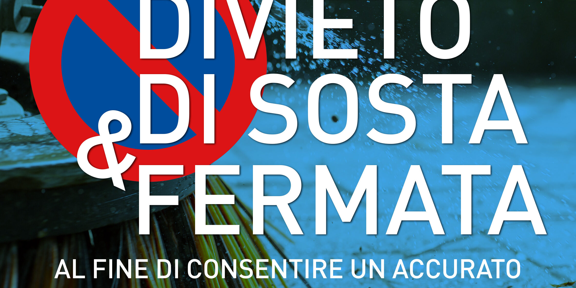 Slide ordinanza spazzamento per sito web